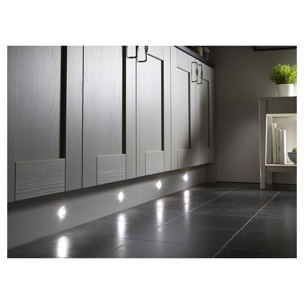 Halo 0.5W LED Round Plinth Light with Driver - 3000K/4000K/5000K CCT - Pack of 4 - view 4