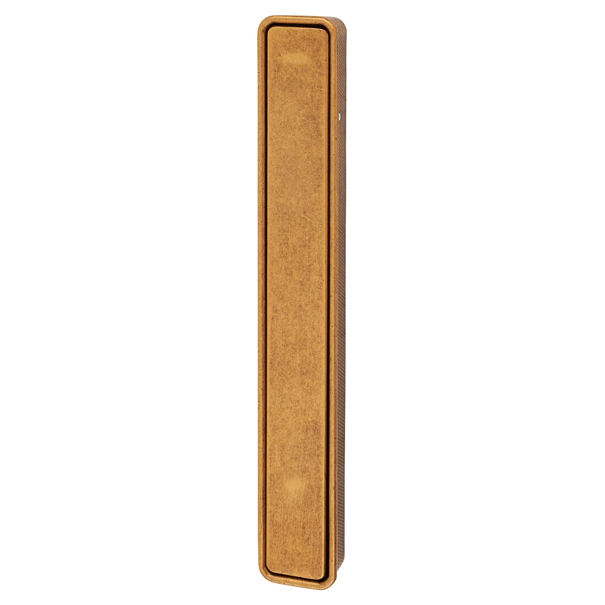 Frome Rectangular Flush Cabinet Pull Handle - 164 x 24mm - Antique Brass - view 3