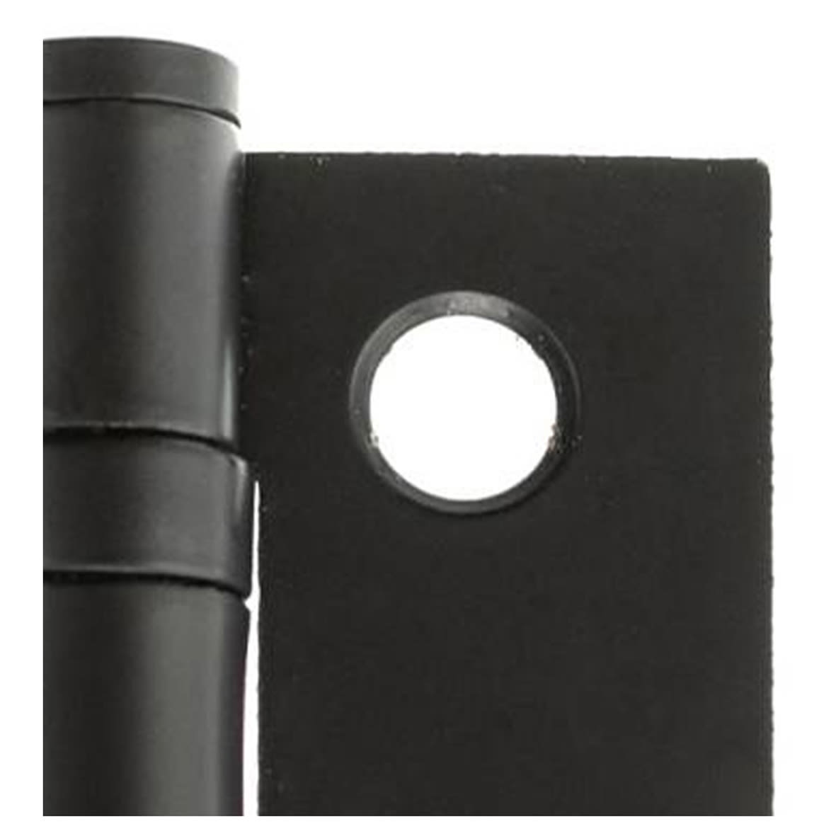 Twin Ball Bearing Hinge - 76 x 49 x 2mm - Matt Black - Pack of 3 - view 3