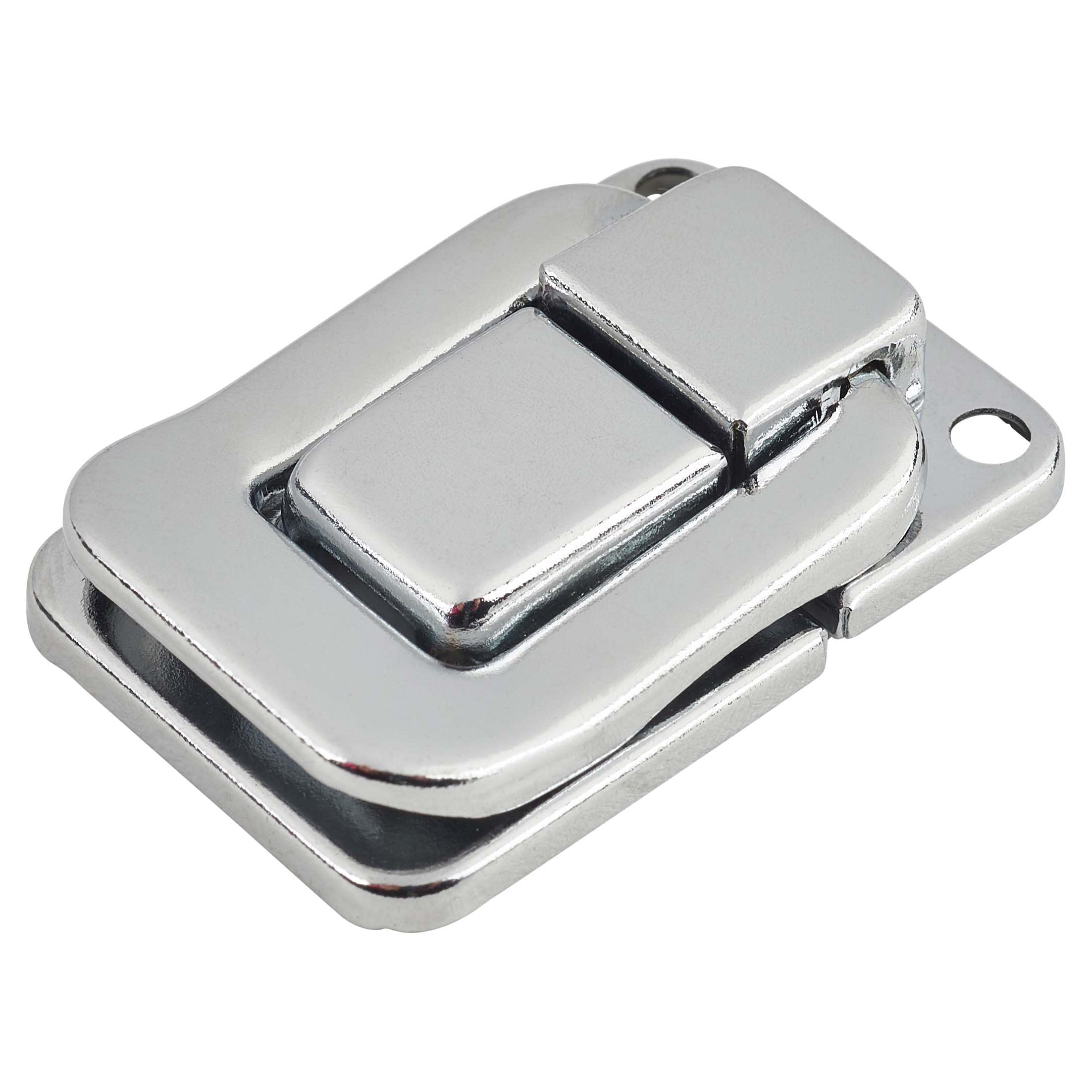 Square Case Catch - 39 x 29 x 8mm - Nickel Plated - Pack of 5 - view 2
