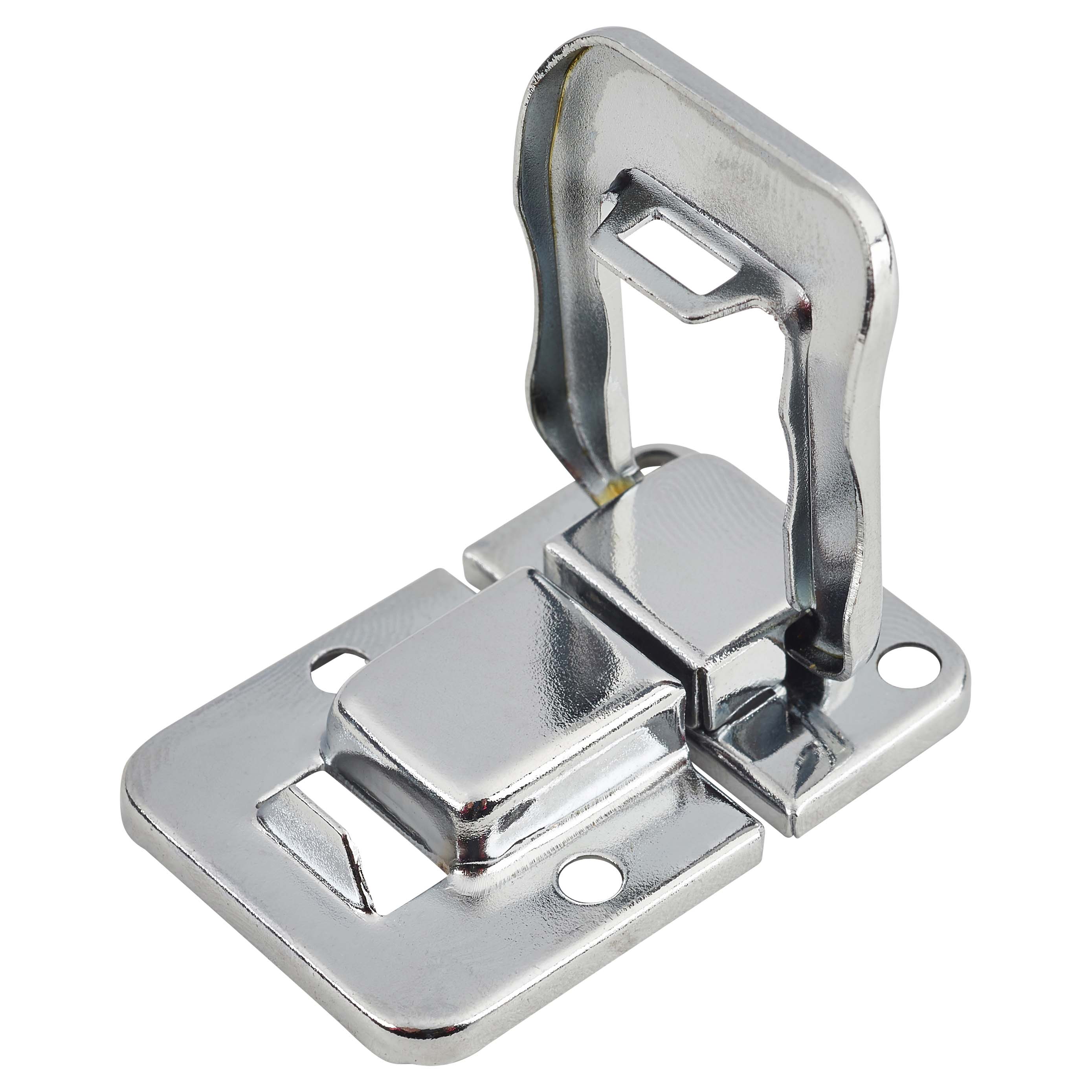 Square Case Catch - 39 x 29 x 8mm - Nickel Plated - Pack of 5 - view 4