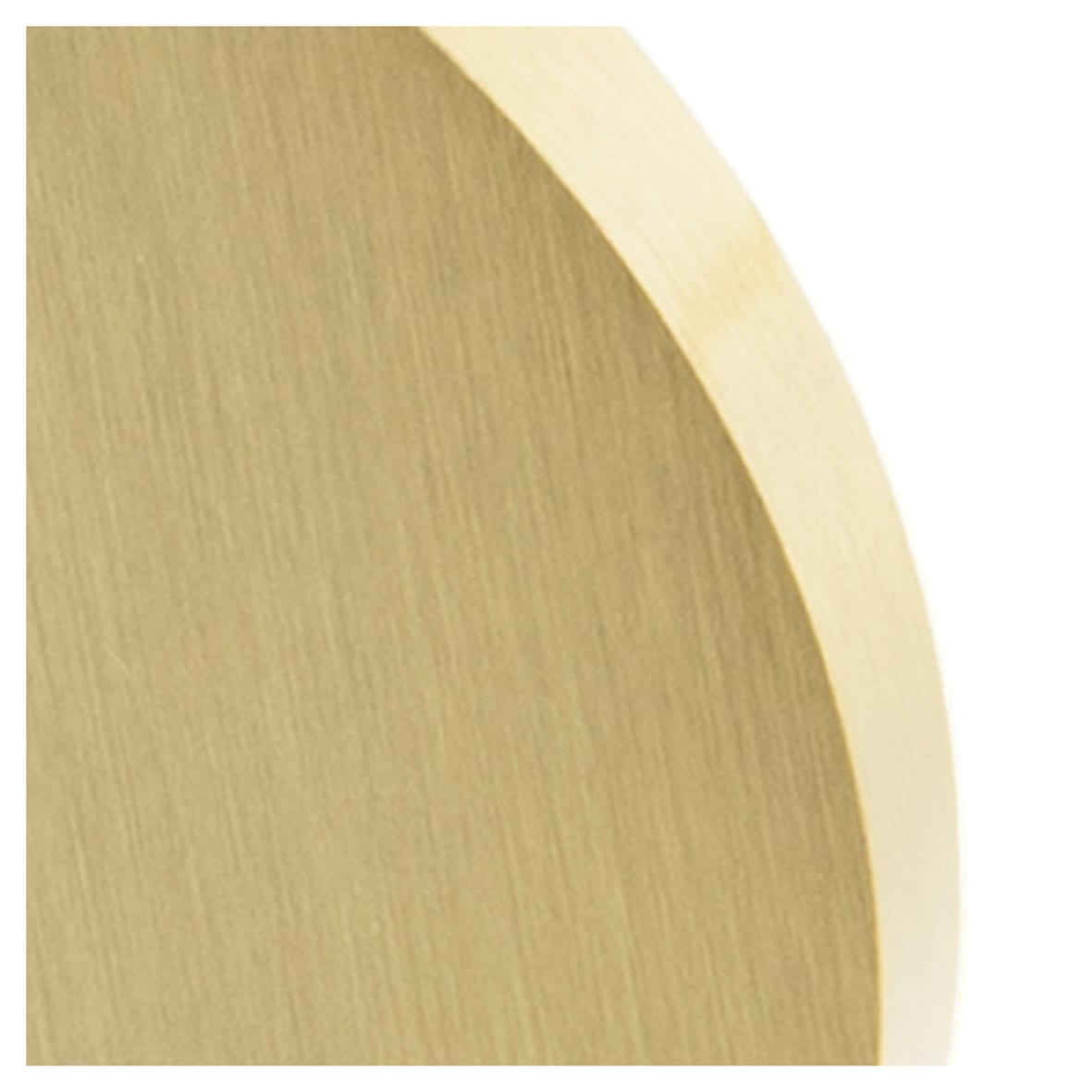 Millhouse Brass Escutcheon - 51mm Diameter - Euro - Satin Brass - Pair - view 2
