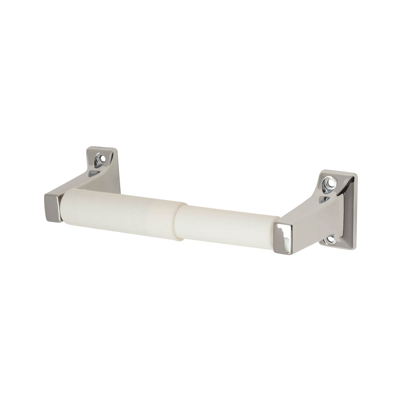 Sutton Round Spindle Toilet Roll Holder - 50 x 190 x 71mm - Polished Chrome - view 2