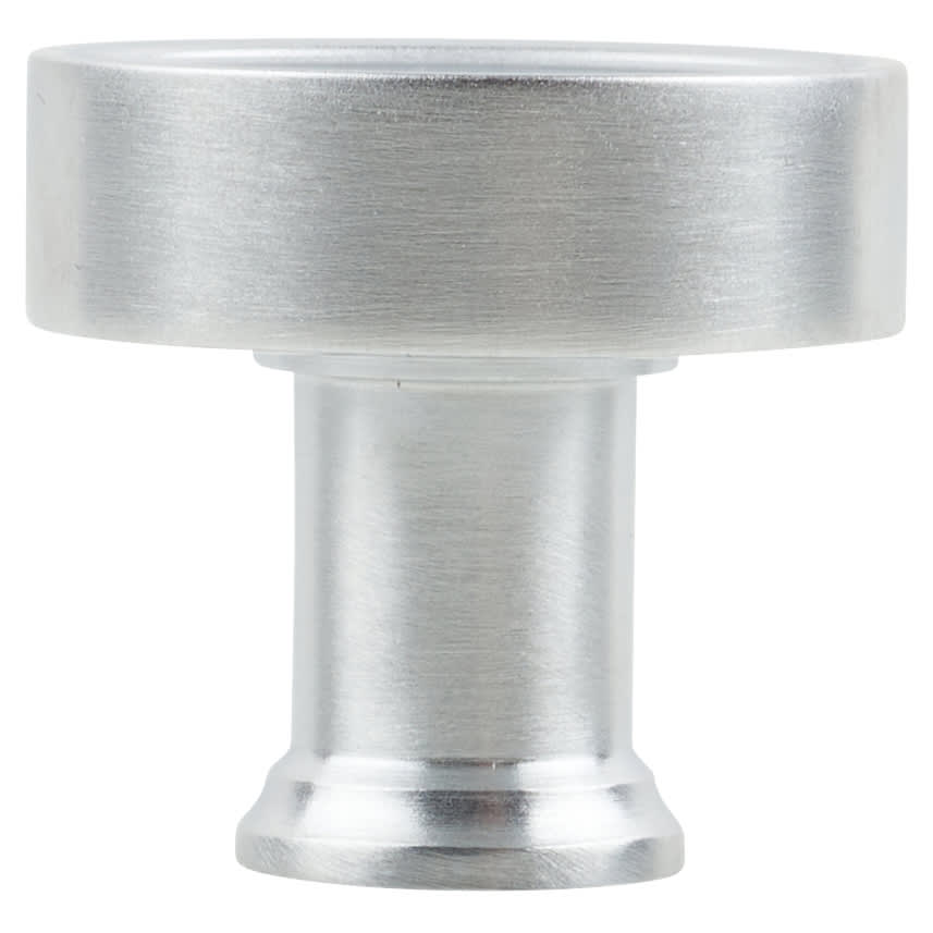 Marcus Florence Round Cabinet Knob - 32mm Diameter - Satin Chrome - view 2