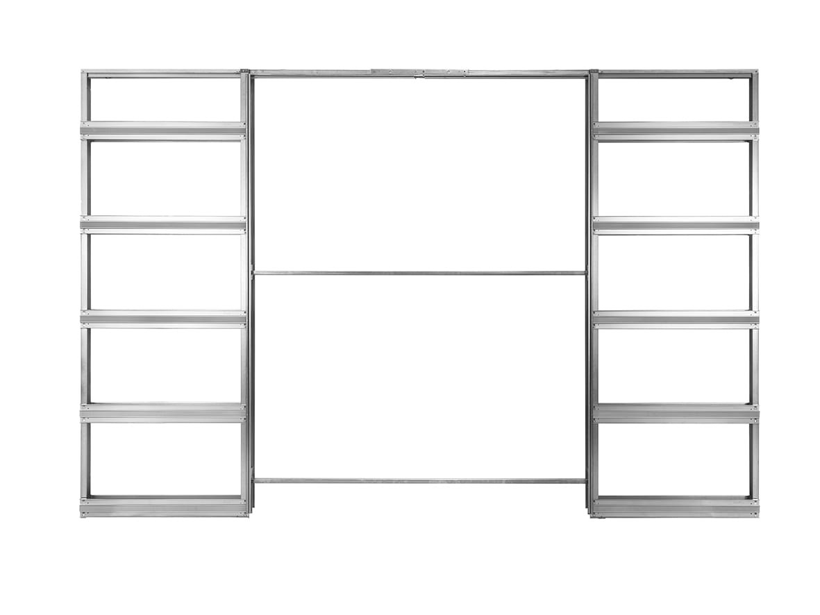 Double Fire Pocket Door Kit - - 120mm Finished Wall Thickness - 686 x 1981mm Door Size - view 4