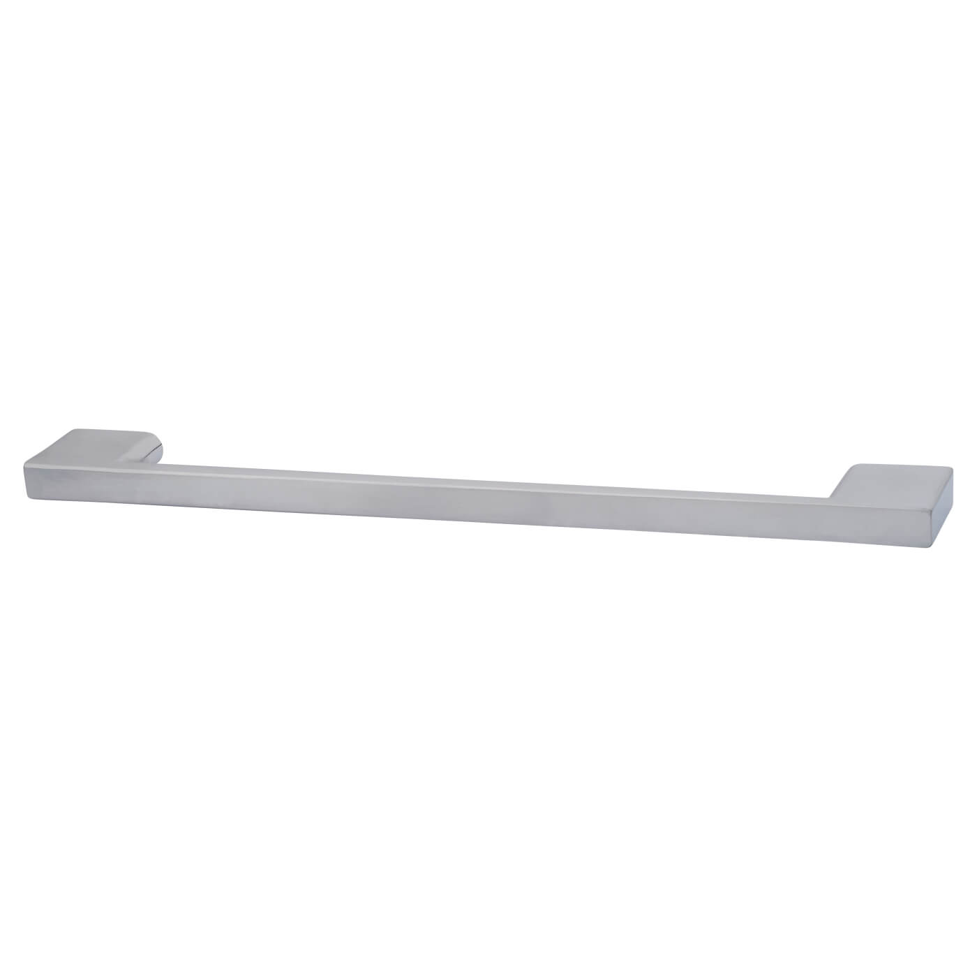 9mm Slim D-Bar Cabinet Pull Handle - 192mm Centres - Brushed Chrome - view 2