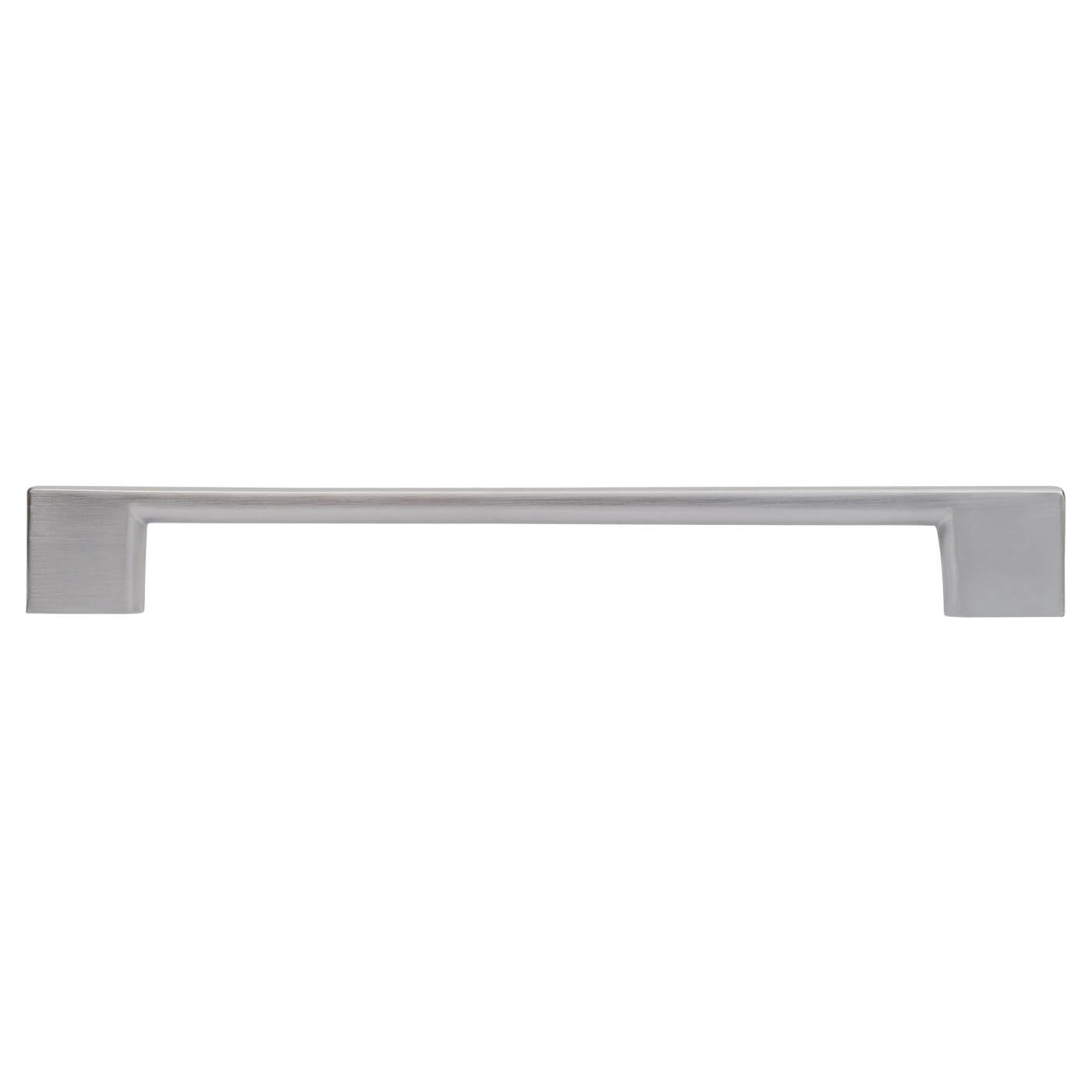 9mm Slim D-Bar Cabinet Pull Handle - 192mm Centres - Brushed Chrome - view 3