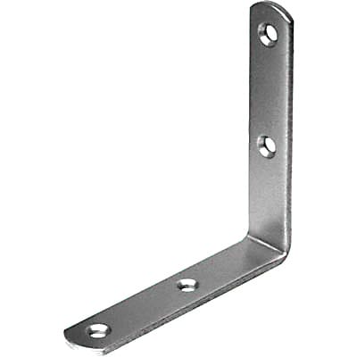 Heavy Duty Bracket - 98 x 98 x 19mm - Bright Zinc Plated - Pack of 10 - view 2