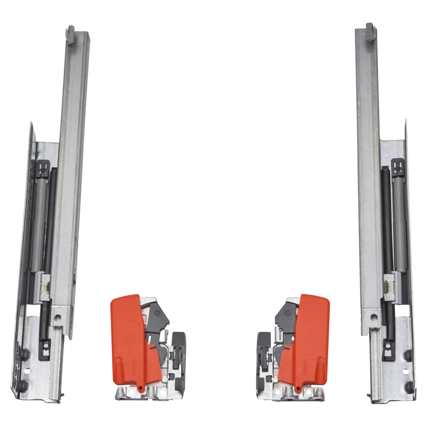 TANDEM BLUMOTION Soft Close Drawer Runners - Single Extension - 270mm Length - 11-16mm Panels - 30kg - view 3