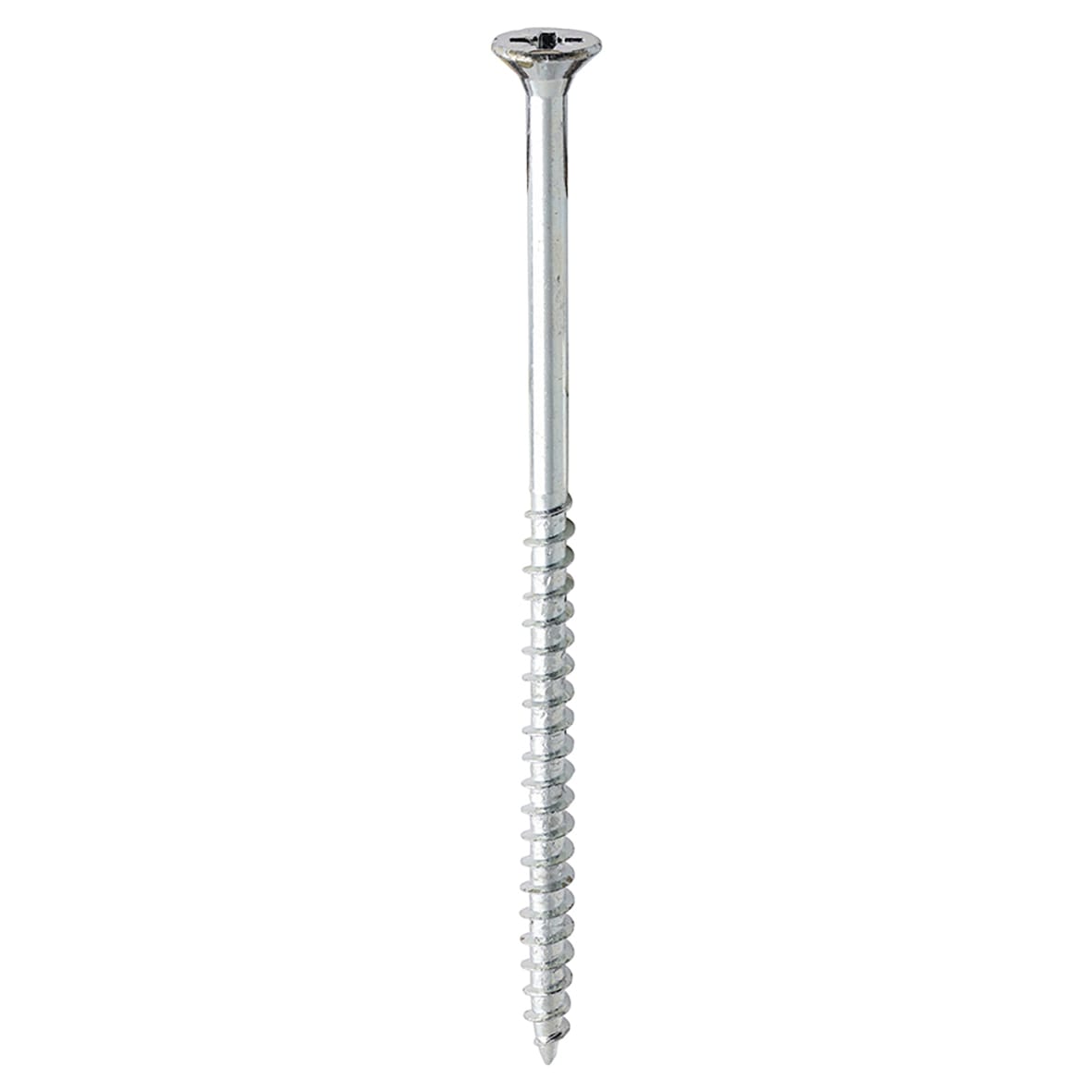 Solo Chippy Pozi Countersunk Wood Screws - 6.0 x 120mm - Zinc Plated - Pack of 100 - view 2