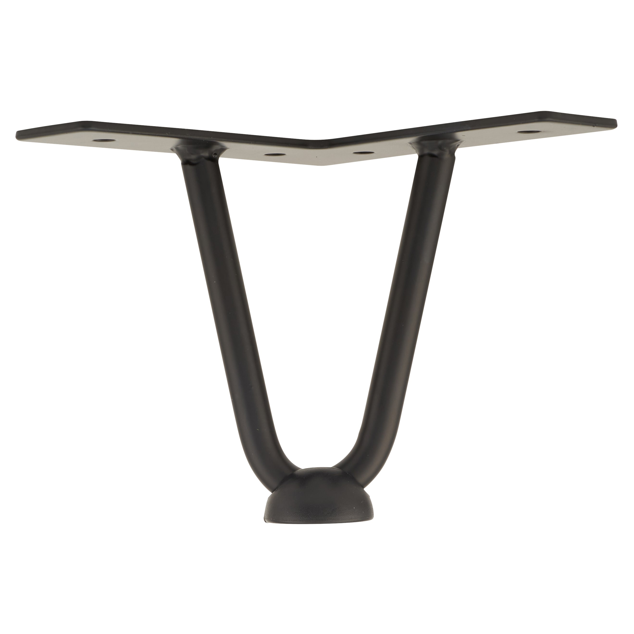 Hairpin Leg - 2 Pin - 100mm Height - Matt Black - view 3