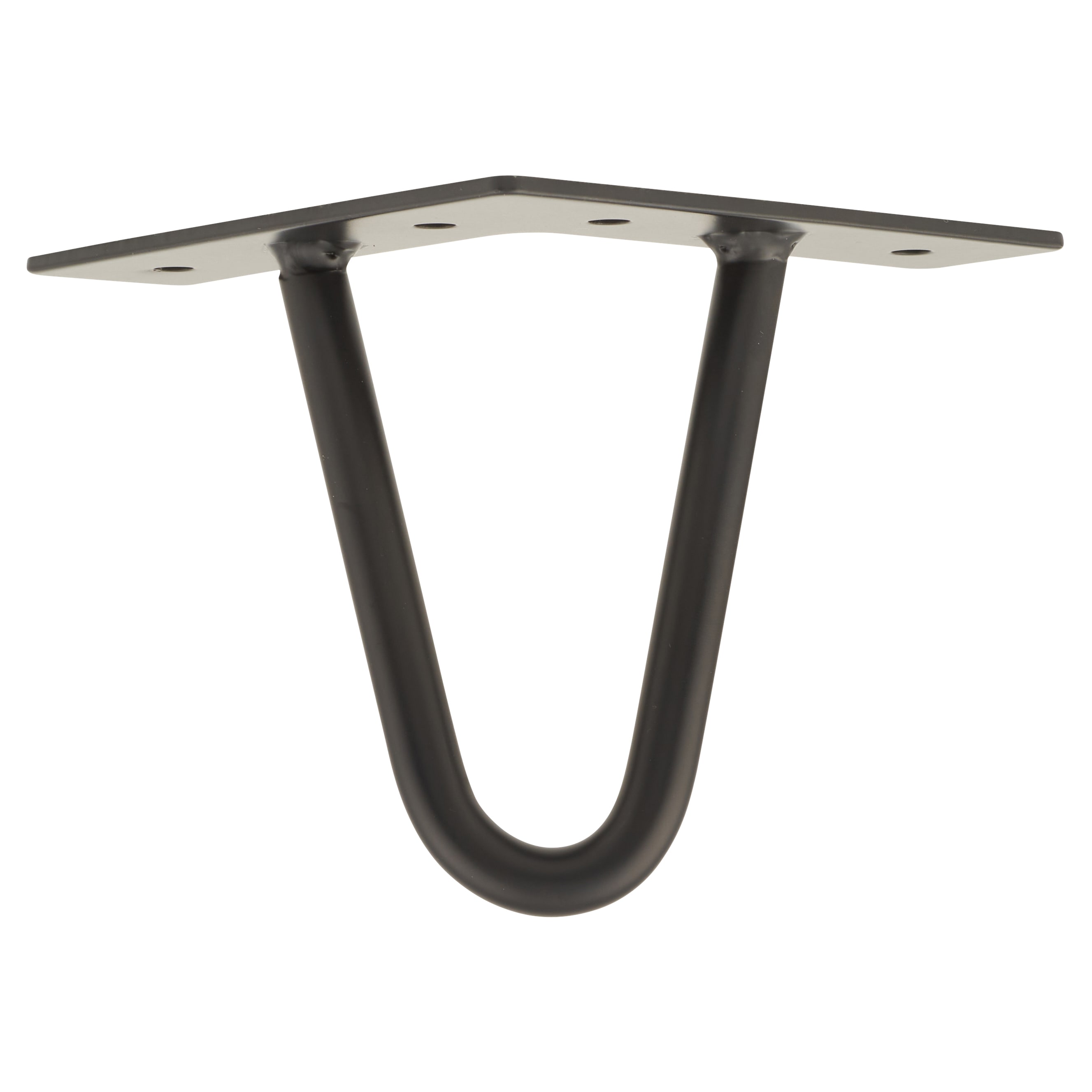 Hairpin Leg - 2 Pin - 100mm Height - Matt Black - view 4