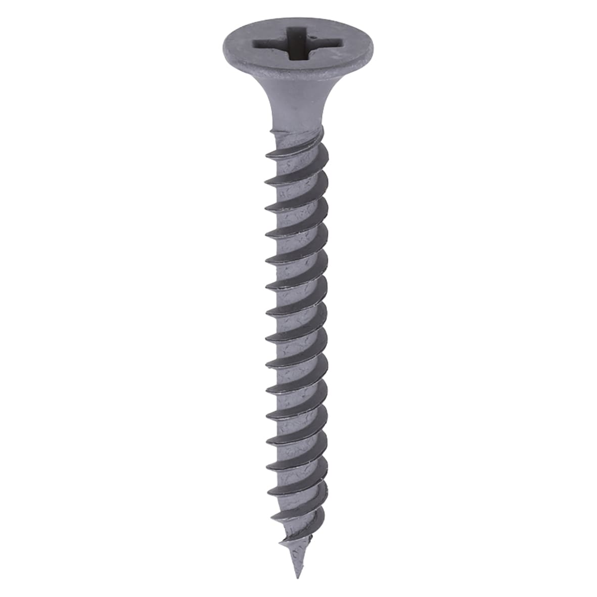 Fine Thread Bugle Head Drywall Screws - 3.5 x 32mm - Dark Grey Phosphate - Pack of 1000 - view 2