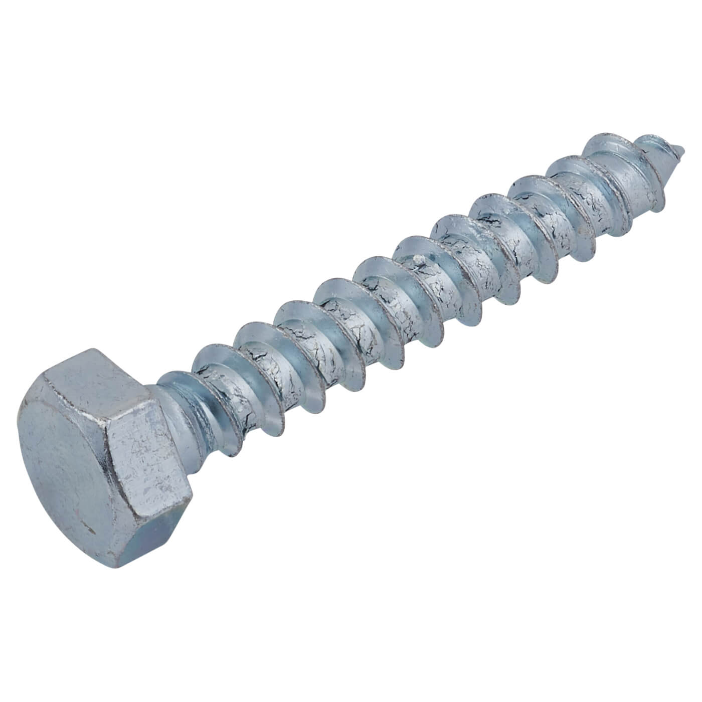 Coach Screw - M6 x 50mm - Zinc Plated - Pack of 10 - view 3