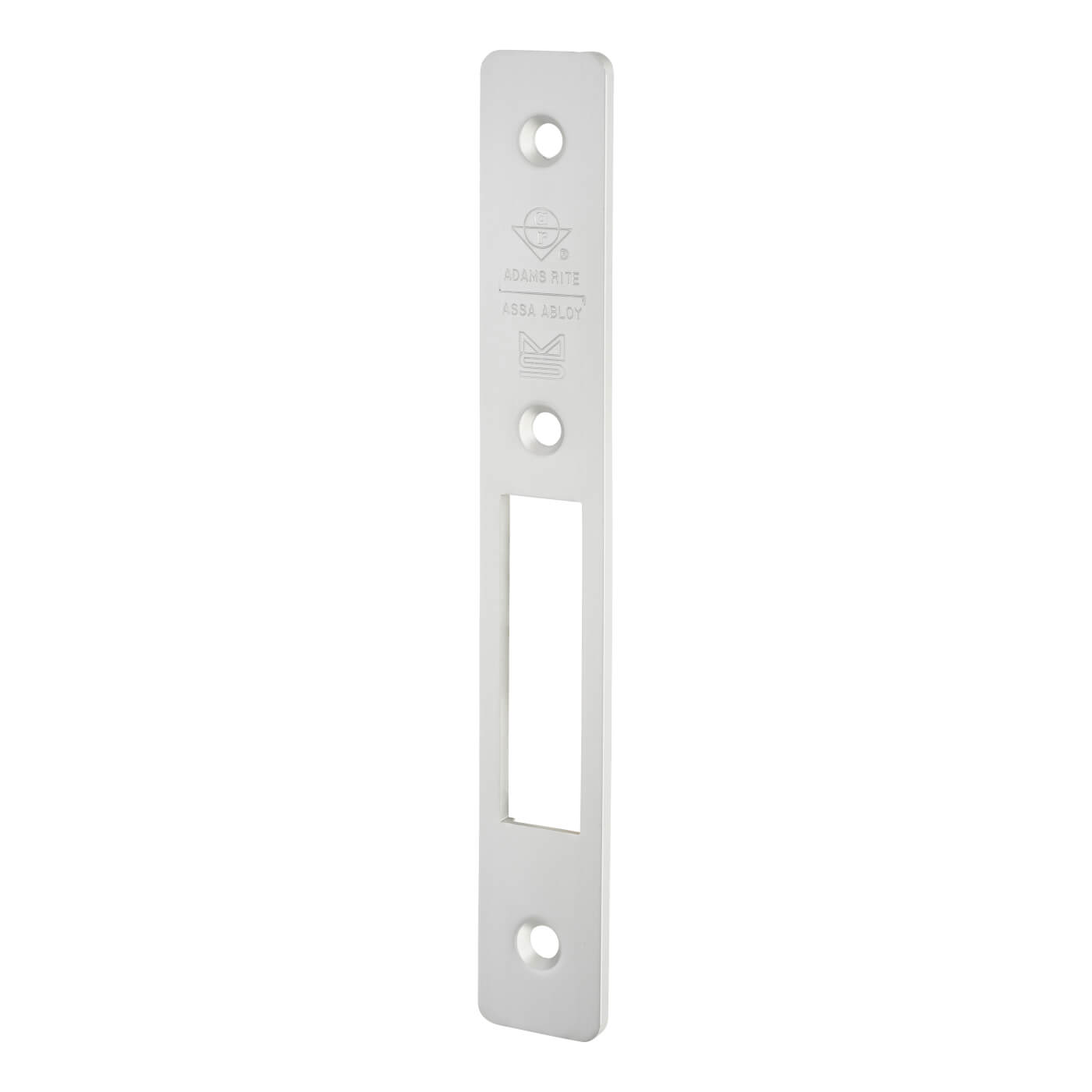 MS1850S Screw Cylinder Hook Deadlock Faceplate - 174 x 25mm - Satin Anodised Aluminium - view 2