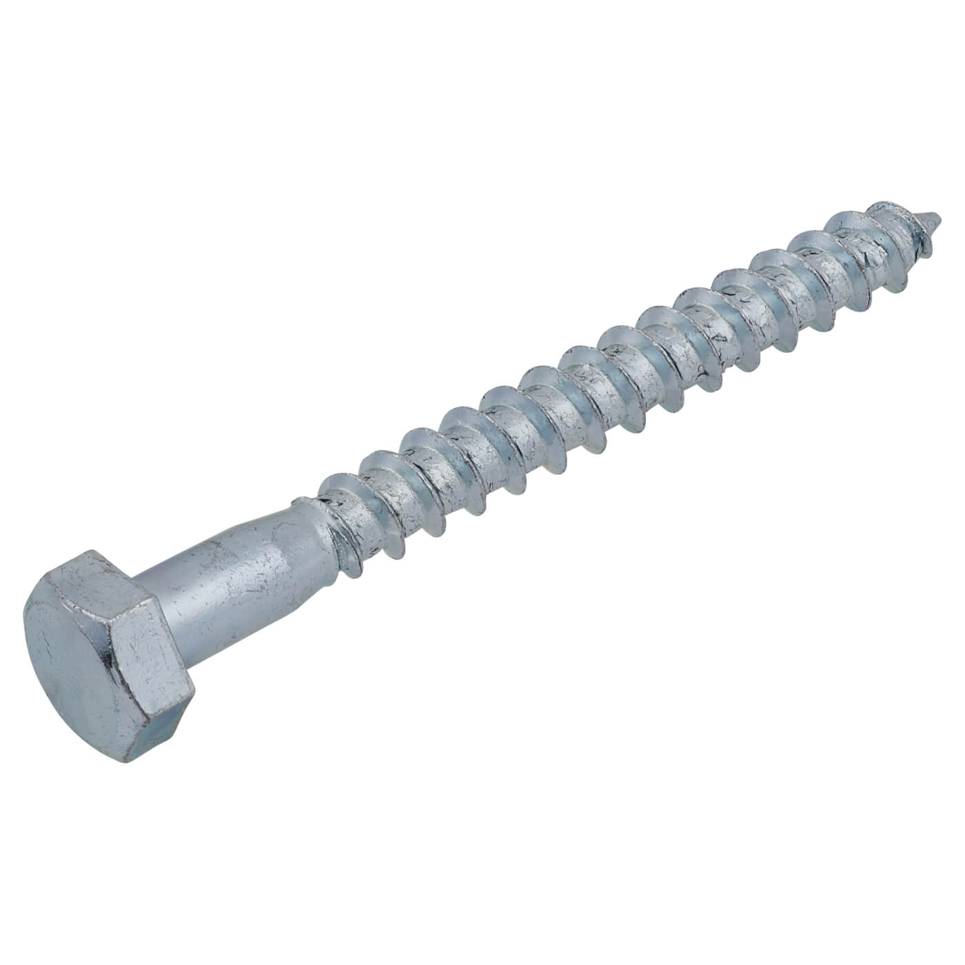 Coach Screw - M10 x 75mm - Zinc Plated - Pack of 5 - view 3