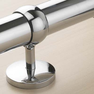 40mm Upright Pillar - Brushed Nickel - view 2
