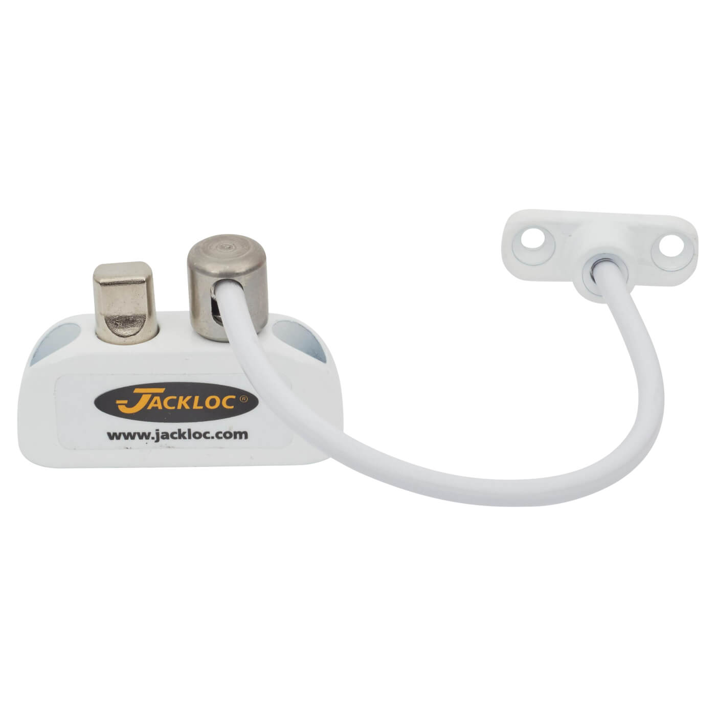 Pro-Twist Push & Turn Cable Window Restrictor - White - view 2