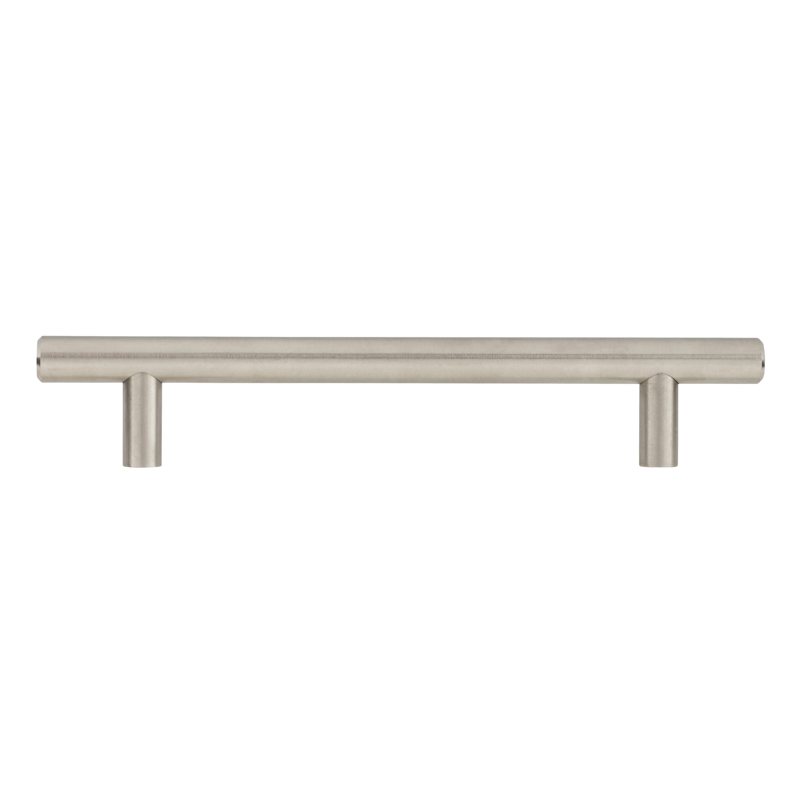 12mm T-Bar Cabinet Pull Handle - 128mm Centres - Satin Stainless Steel - view 3