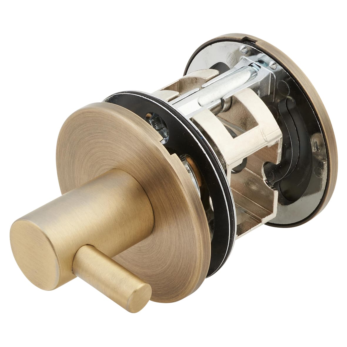 Schema Orka Bathroom Turn & Release - 53mm Diameter - Matt Antique Brass - view 4