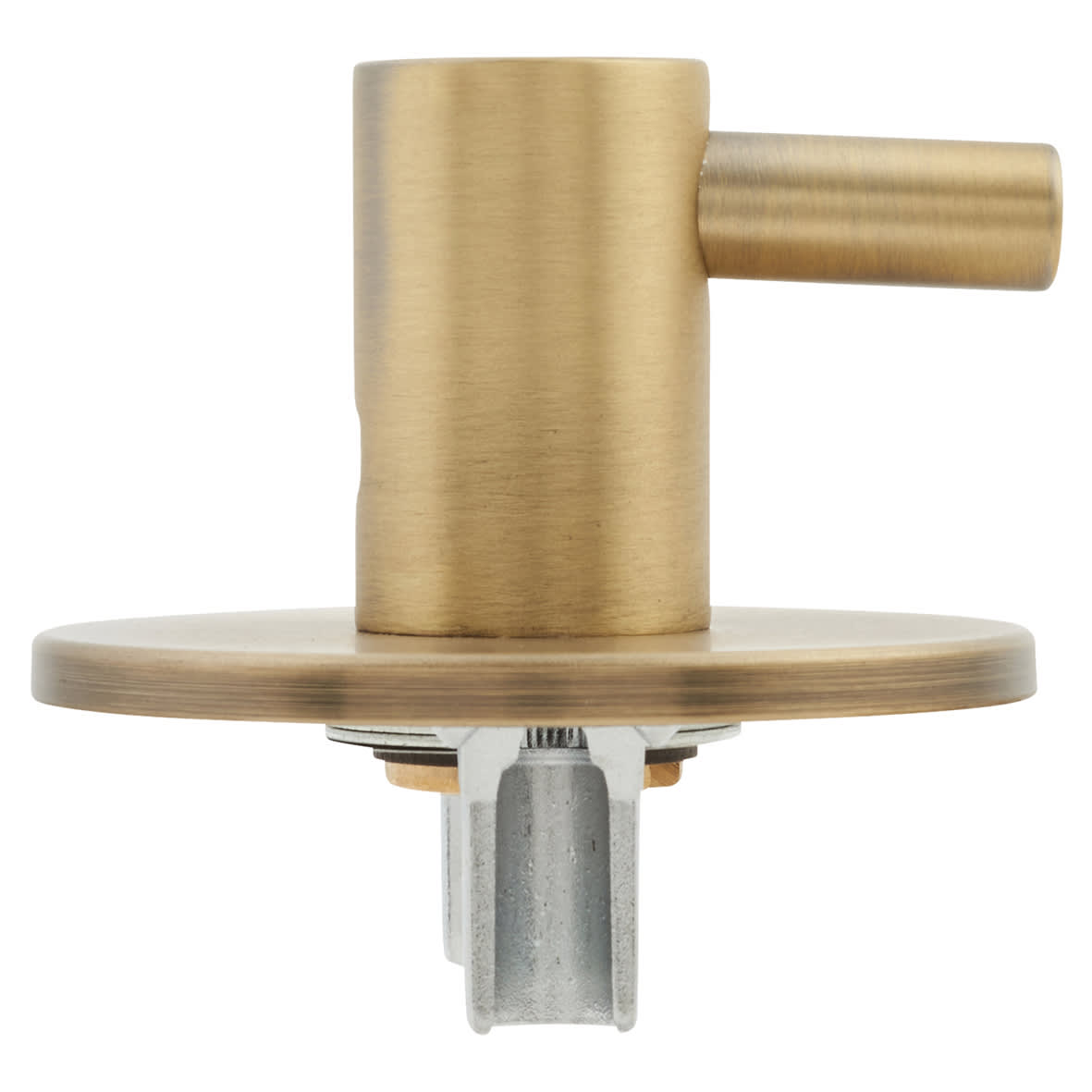 Schema Orka Bathroom Turn & Release - 53mm Diameter - Matt Antique Brass - view 5