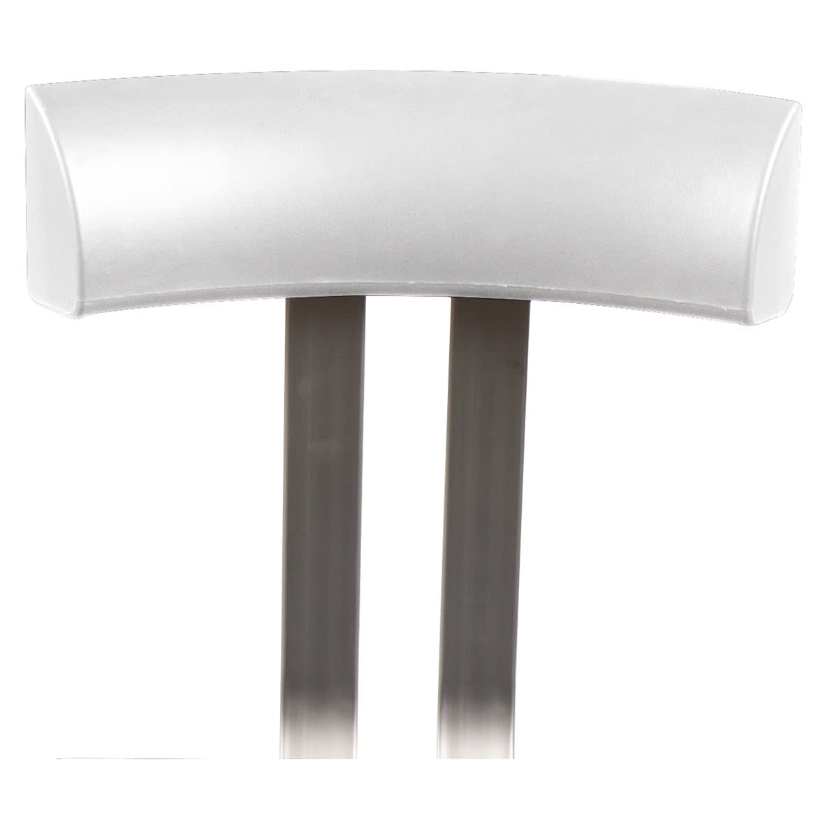 Serenity Cushioned Shower Chair - 845 x 545 x 470mm - White/Satin Silver - view 4