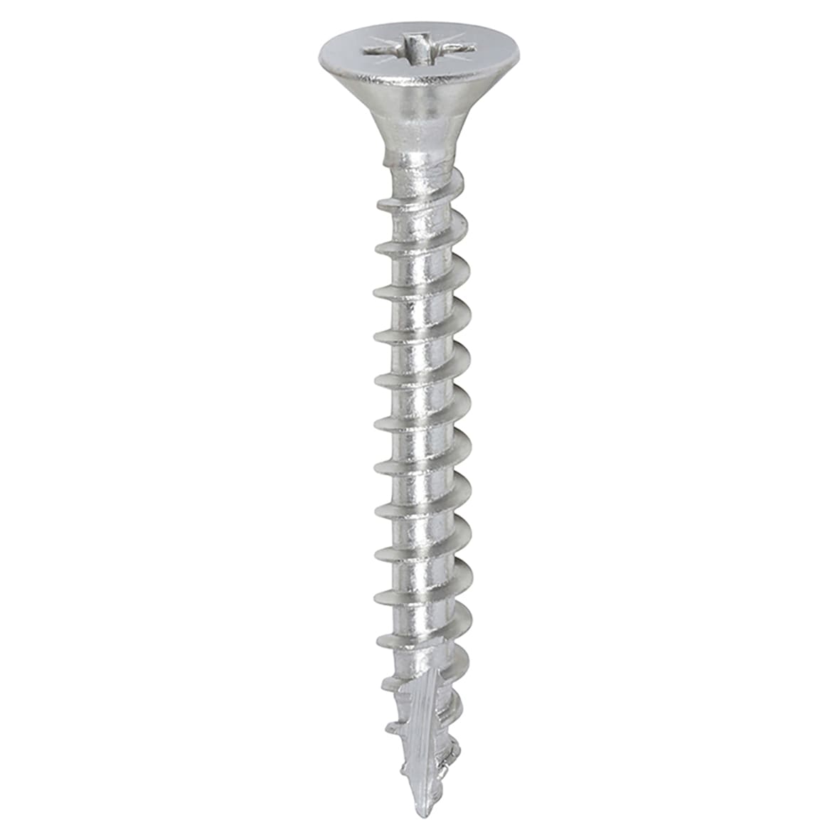 Classic Pozi Countersunk Wood Screws - 5.0 x 40mm - A2 Stainless Steel - Pack of 200 - view 3