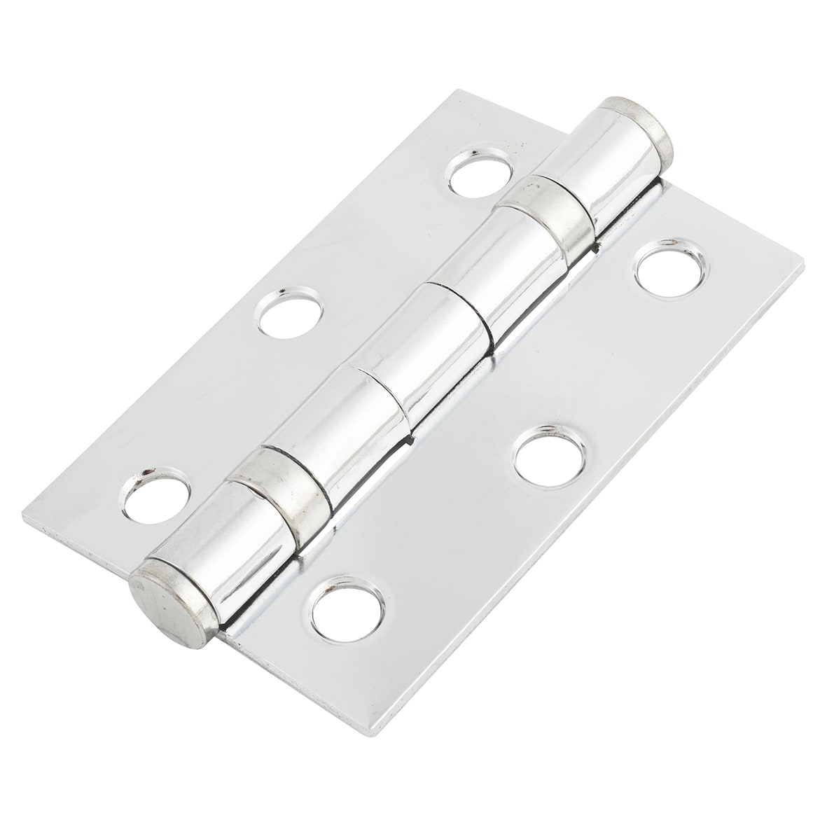 Polished Chrome Knurled Latch Door Handles on Rose Pack - Passage - Tactil Range - view 4