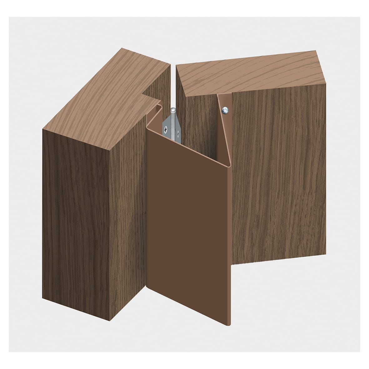 Digitex Front Finger Guard - 1925mm Length - Brown - view 2