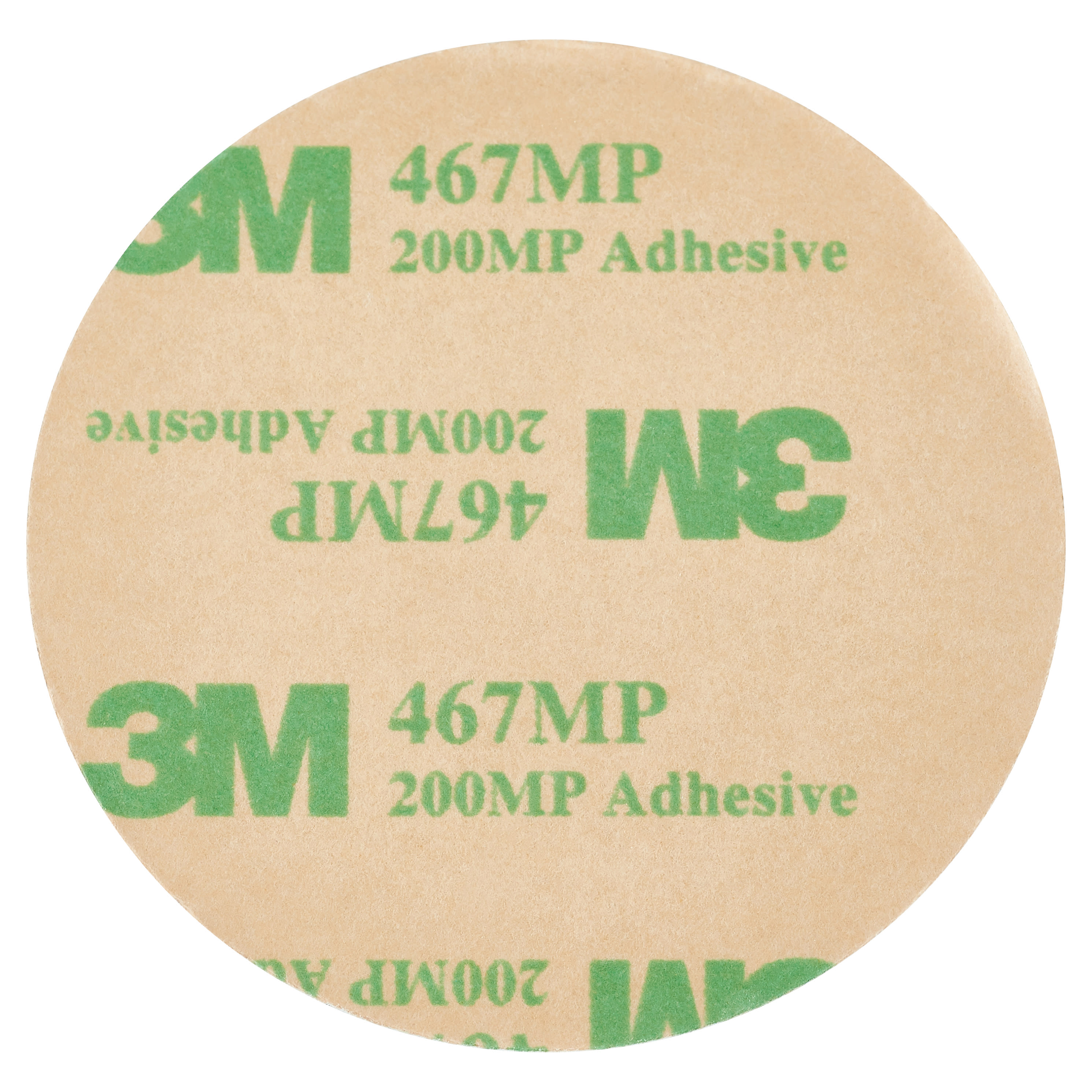 Fire Door Sign - Self Adhesive - 50mm Diameter - Rigid Plastic - Blue - view 3