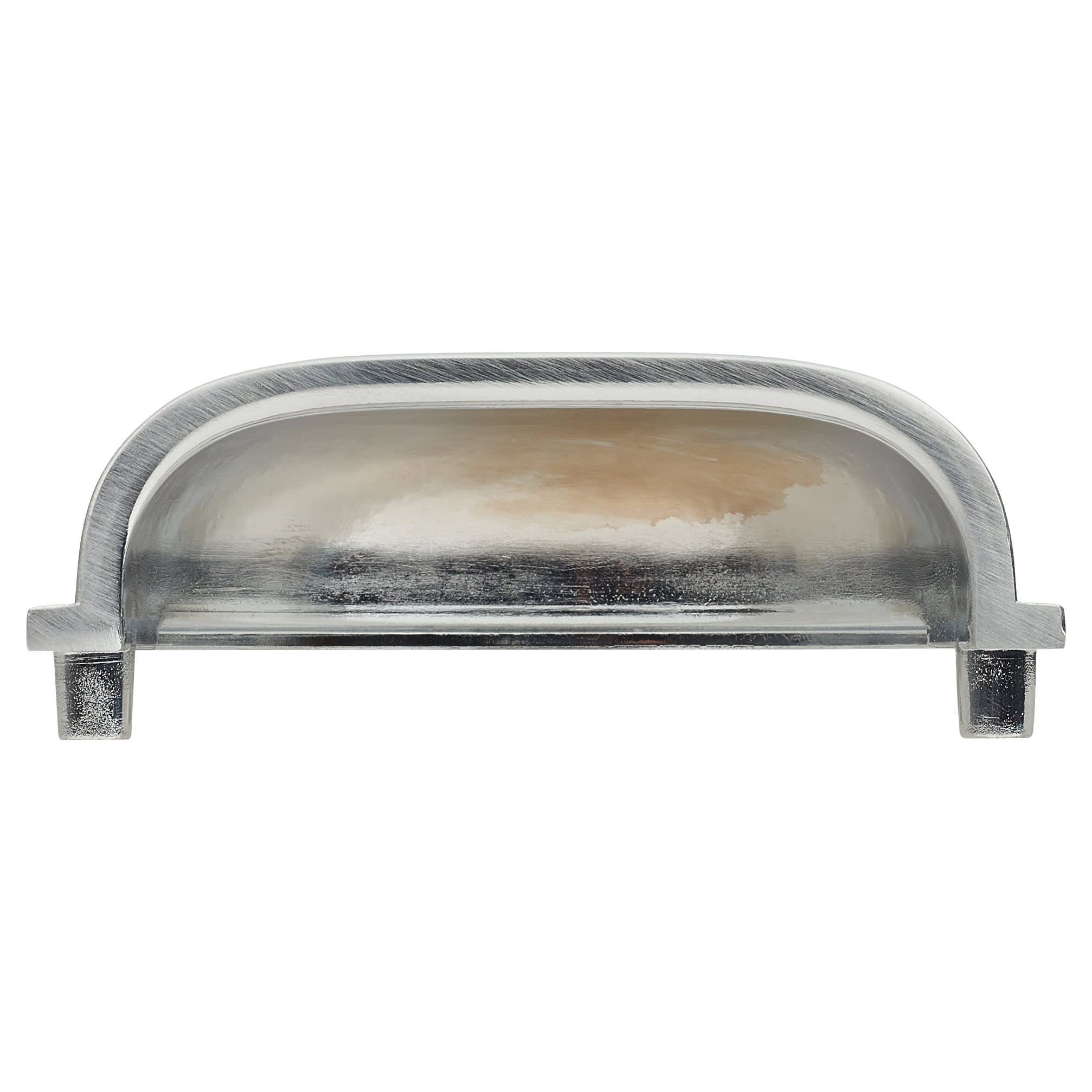 Walton Cabinet Cup Handle - 76mm Centres - Satin Chrome - view 3