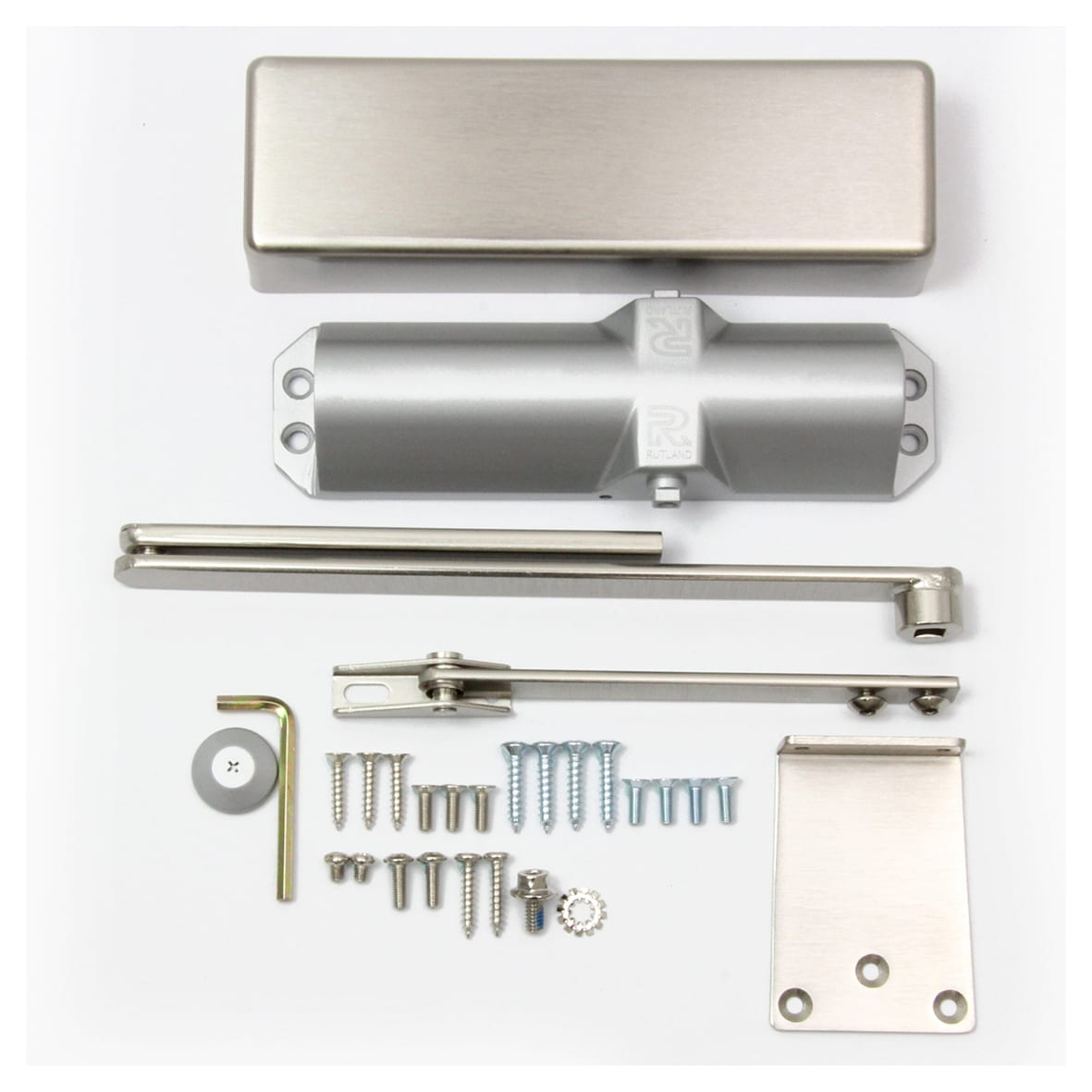 TS.3204 Overhead Fire Door Closer - Power Size 3 - Push/Pull Mounting - Satin Nickel - view 3