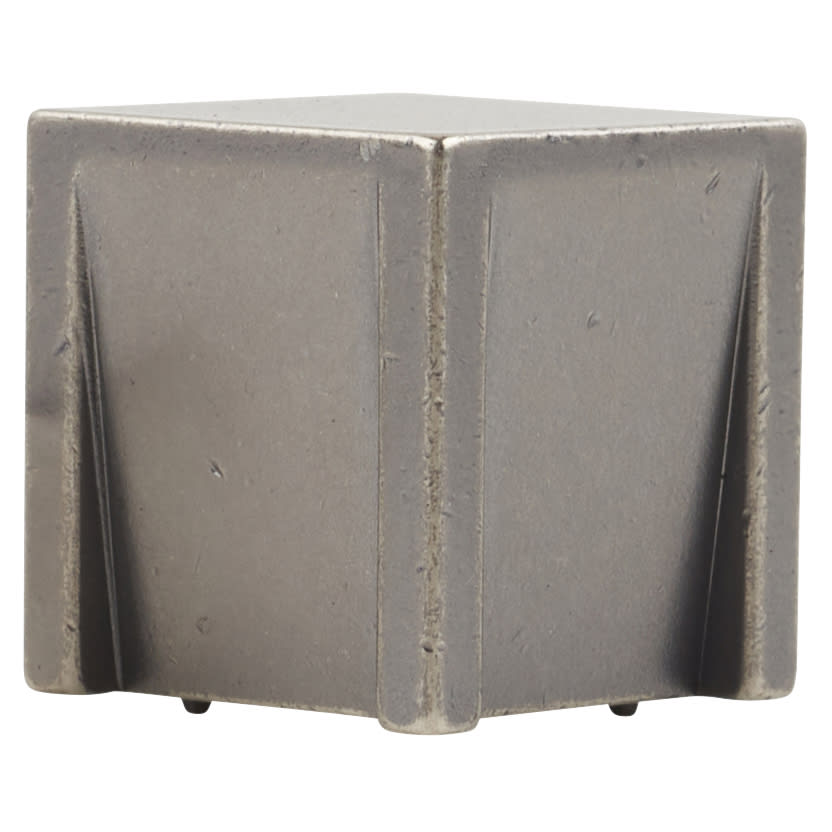 Podium Square Cabinet Knob - 22 x 22mm - Iron - view 3