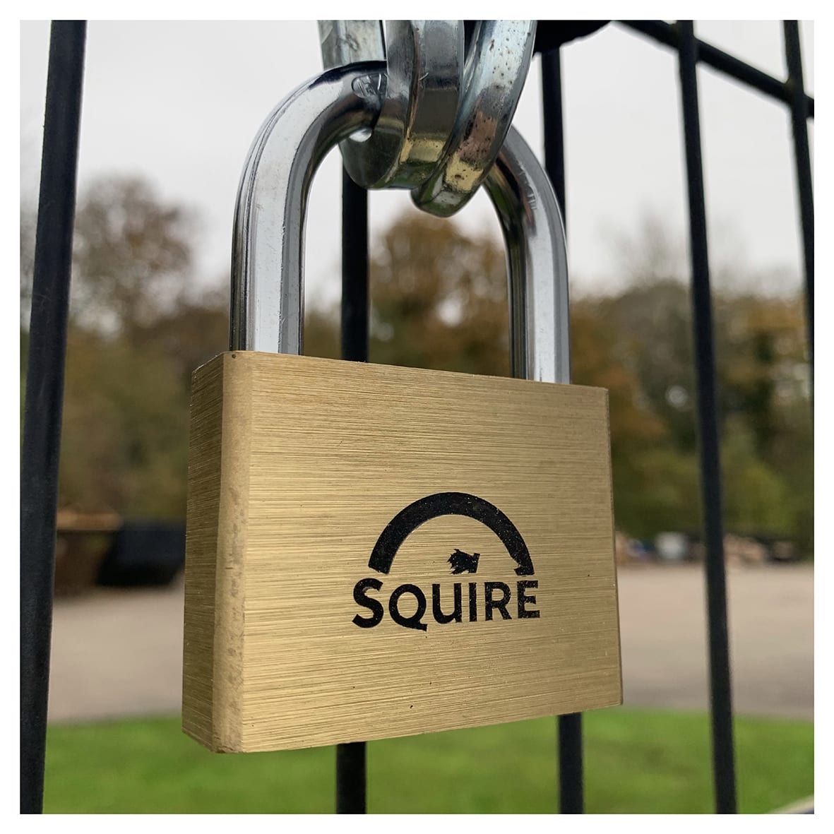 Lion Open Shackle Padlock - 50mm Body - 30 x 28mm Shackle - Brass - view 6