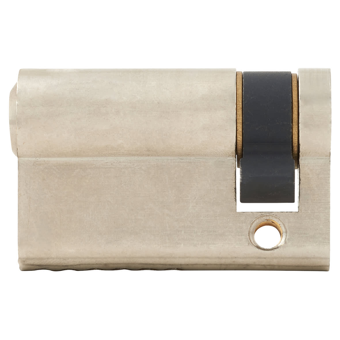 6 Pin 50mm Euro Single Cylinder - 40 + 10mm - Satin Nickel - Keyed to Differ - view 2