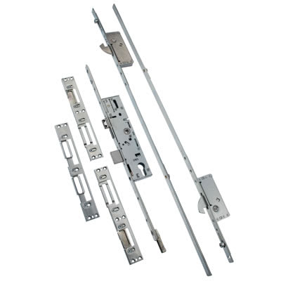 High Security uPVC Multipoint Door Lock - 2 Hook 2 Roller - 35mm Backset - 92mm c/c - view 2