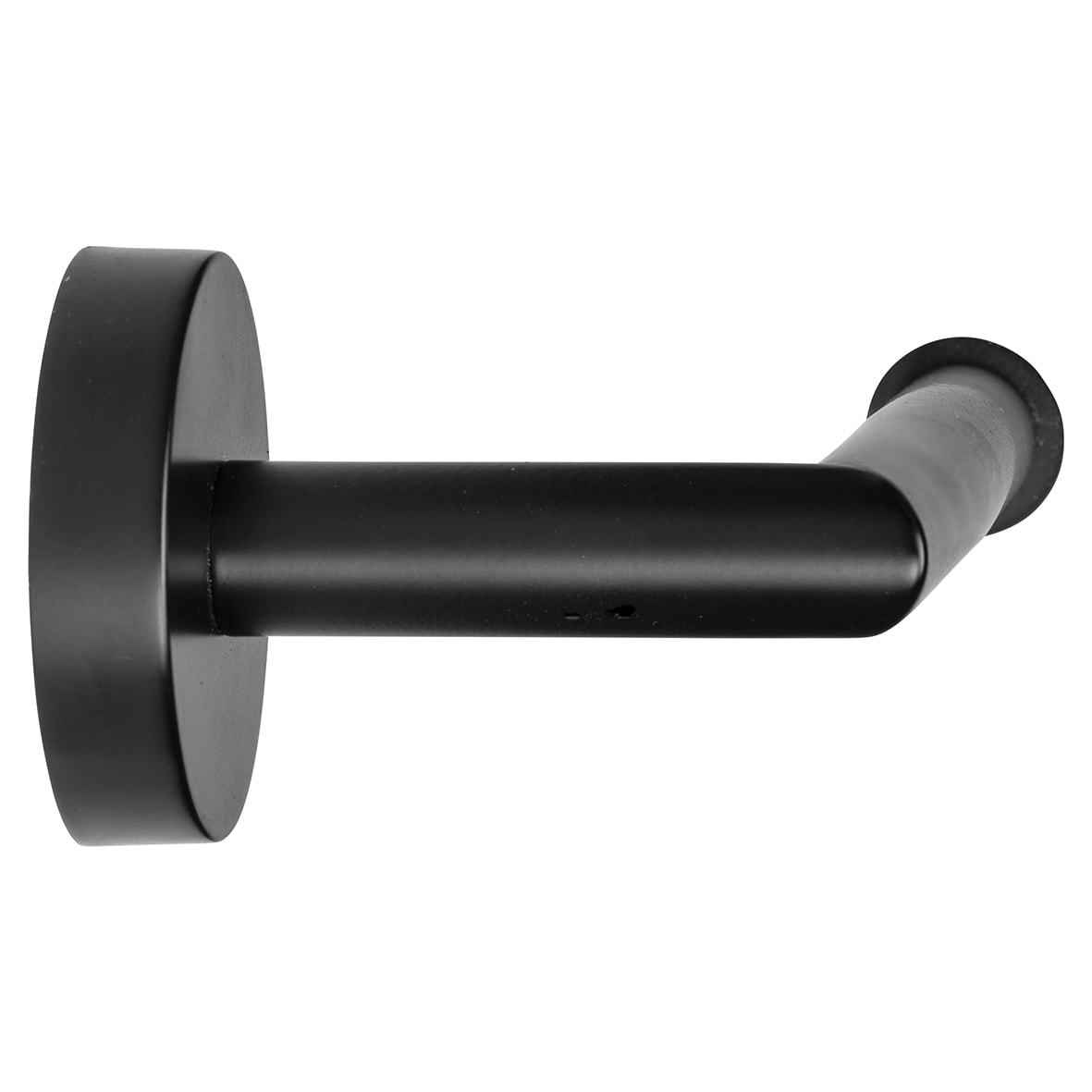 Epsom Flexi-Fix Round Toilet Roll Holder - 162 x 83.5 x 54mm - Matt Black - view 3