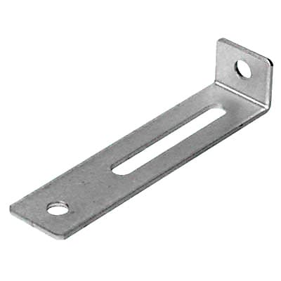 Adjustable Bracket - 77 x 15 x 17.5mm - Zinc Plated - Pack of 10 - view 2