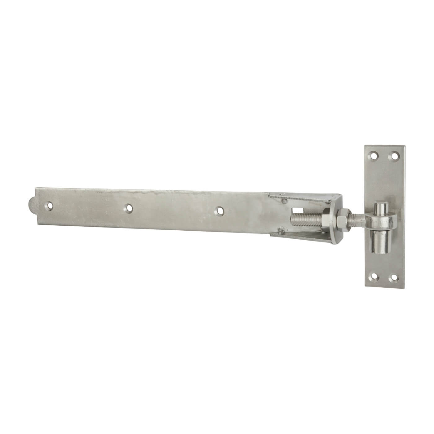 Medium Duty Adjustable Hook & Band Gate Hinge - 450 x 45mm - 316 Stainless Steel - Pair - view 2