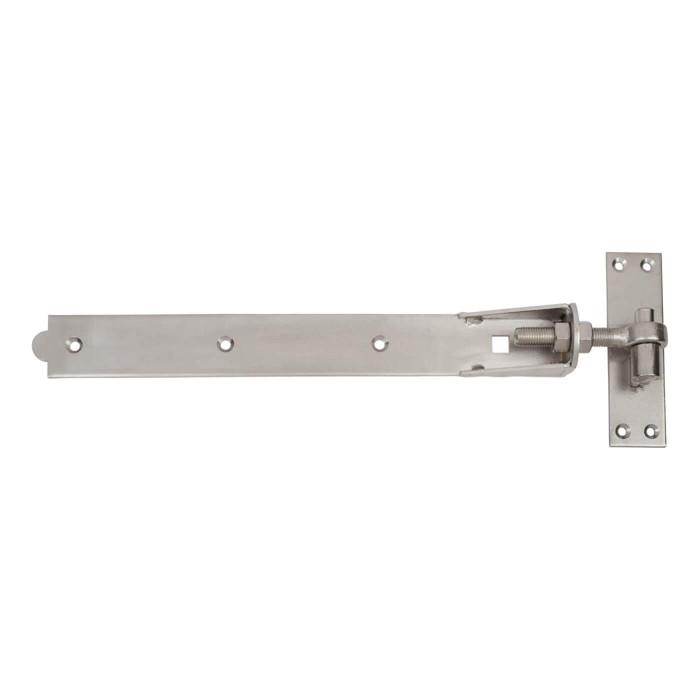 Medium Duty Adjustable Hook & Band Gate Hinge - 450 x 45mm - 316 Stainless Steel - Pair - view 3
