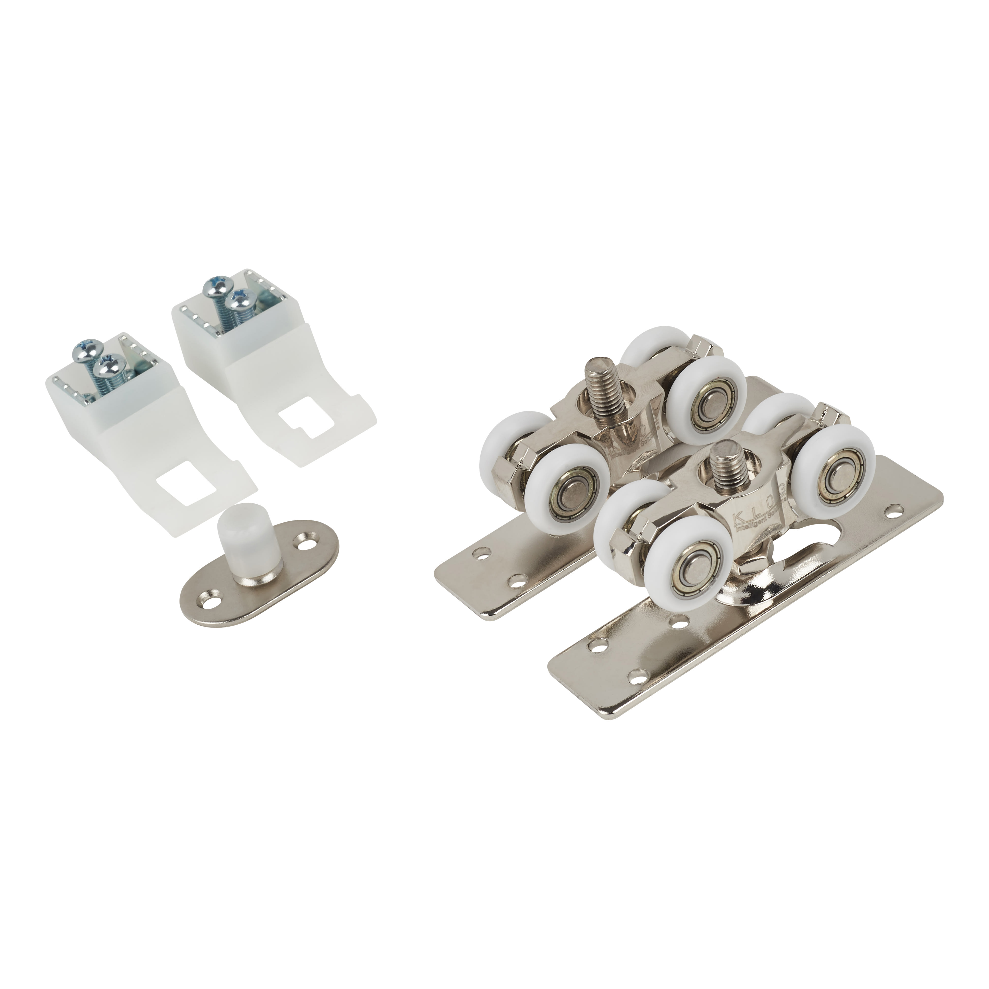 Straight Sliding Door Gear Fittings Pack - 70kg Max Door Weight - view 3