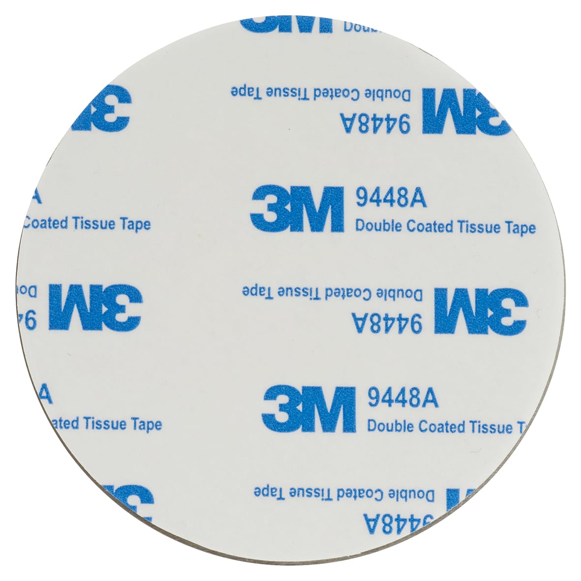 Automatic Fire Door Keep Clear Door Sign - Self Adhesive - 75mm Diameter - Sat Stainless - view 2