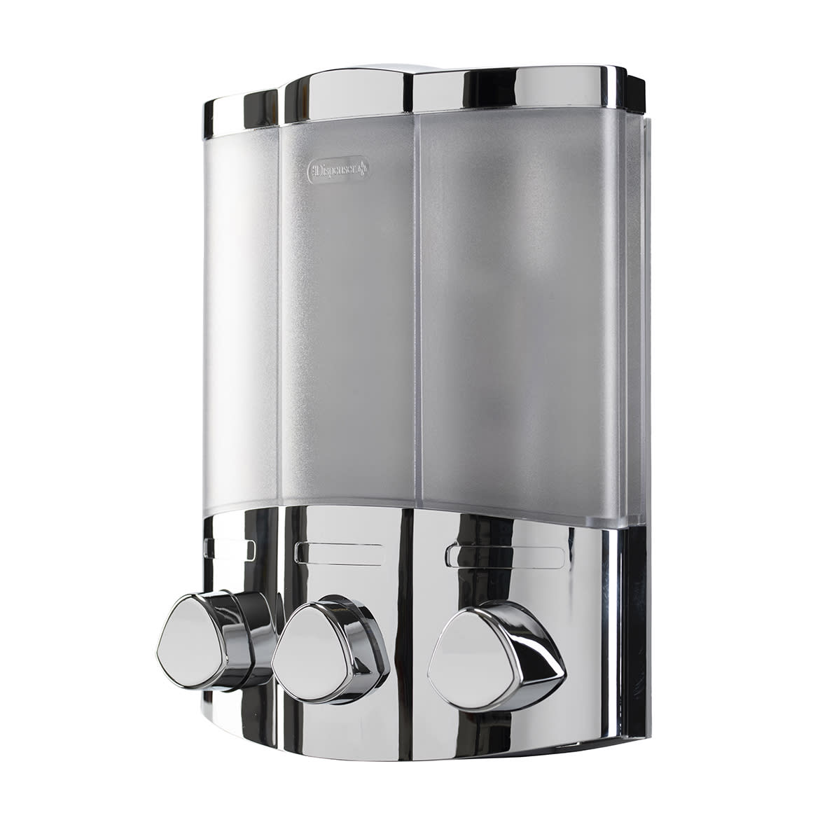 Euro Wall Mounted Trio Soap Dispenser - 180 x 100 x 230mm - Chrome - view 3