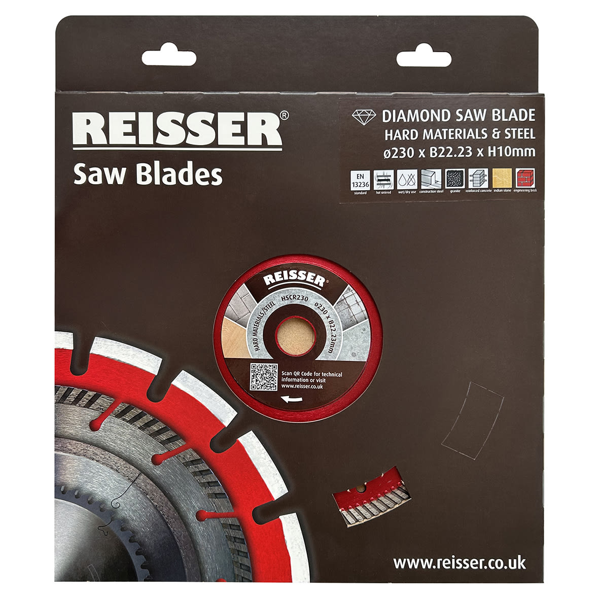 Diamond Blade - 230 x 22.23mm - Hard Materials & Steel - view 2