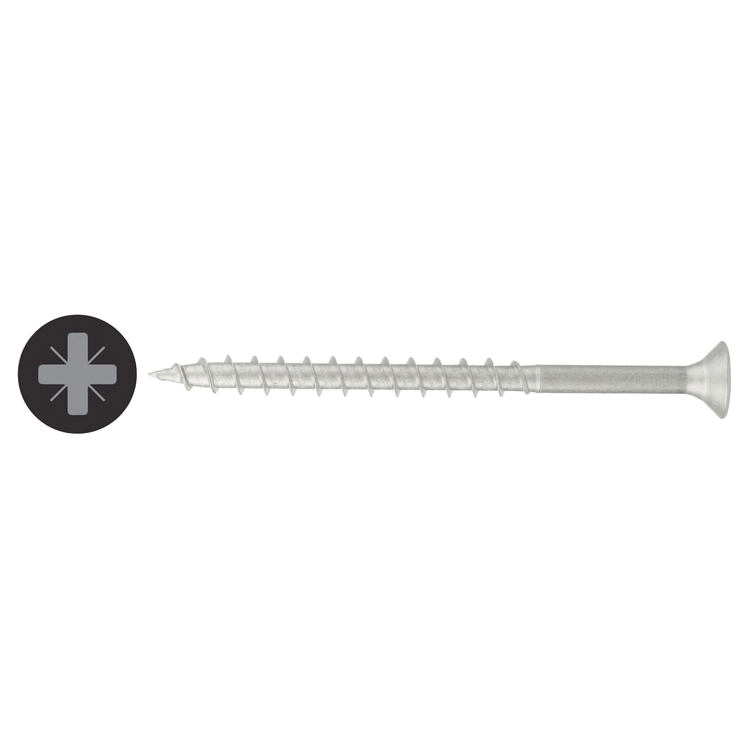 R2 Retinox Pozi Countersunk Wood Screws - 5.0 x 70mm - A2 Stainless Steel - Pack of 200 - view 2