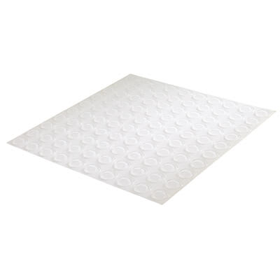 Soft Door Buffer - 12.7 x 1.8mm - Self Adhesive - Pack of 100 - view 2