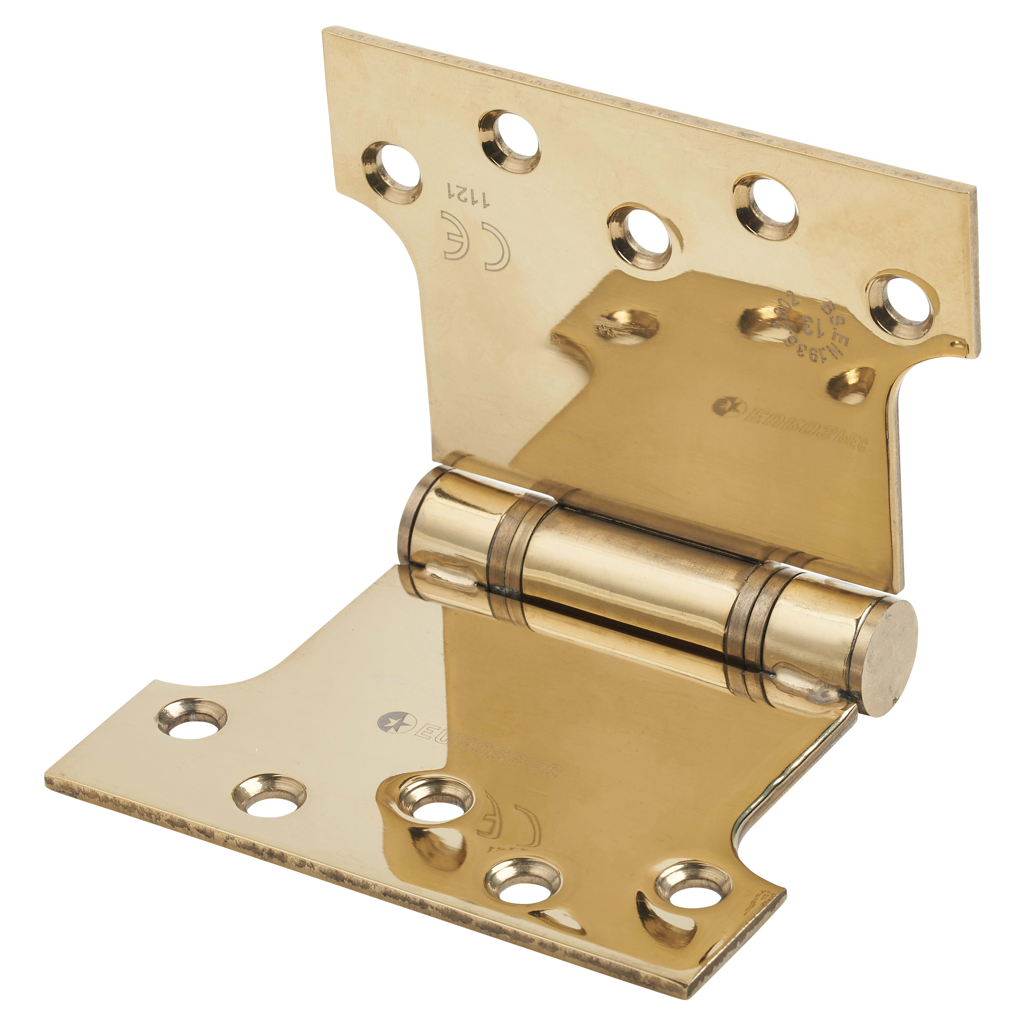 Max Parliament Hinge - 102 x 100 x 152 x 3.5mm - PVD Brass - Pair - view 3