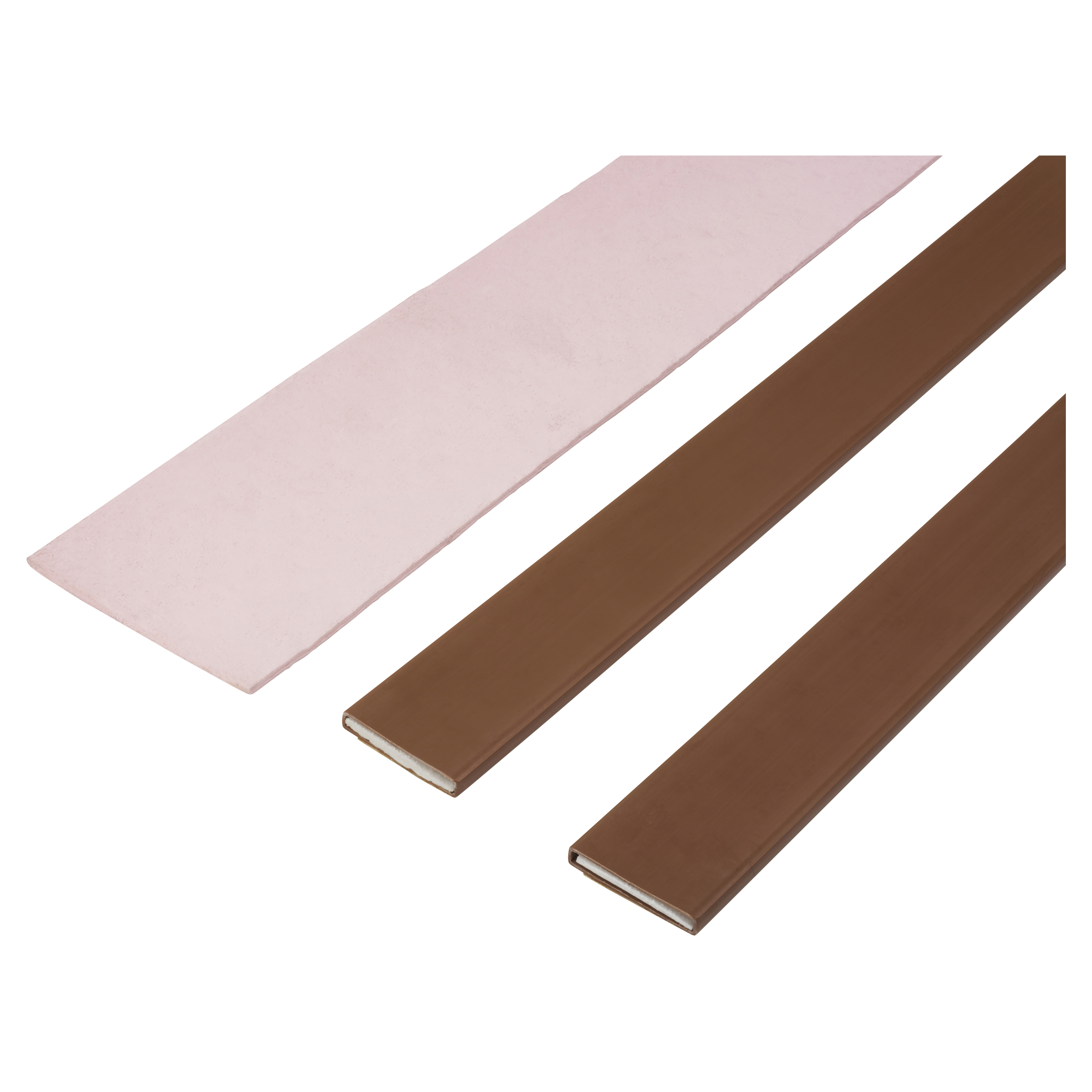 Thermaglaze 60 Intumescent Glazing Seal for Fire Doors - FD60 - 2100mm Length - Brown - view 2