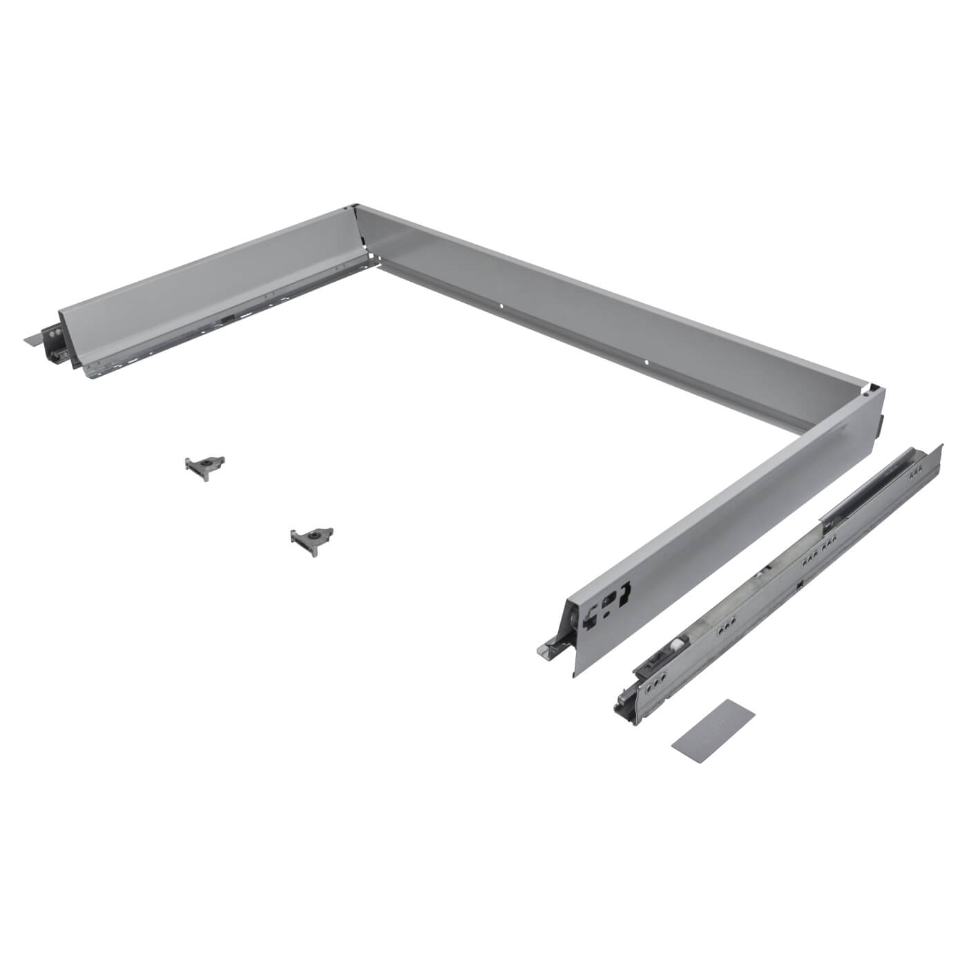 TANDEMBOX ANTARO BLUMOTION Soft Close Drawer Pack - (H) 84mm x (D) 500mm x (W) 1200mm - Grey - view 2