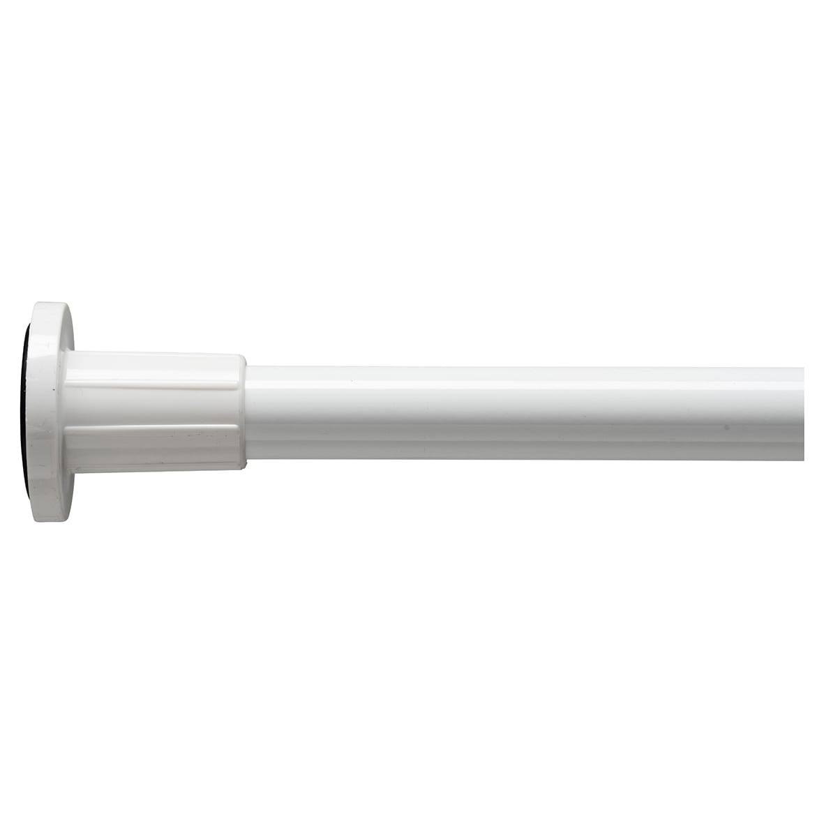 Shower Rail - Telescopic Rod - 1100-2600mm Length - White - view 2
